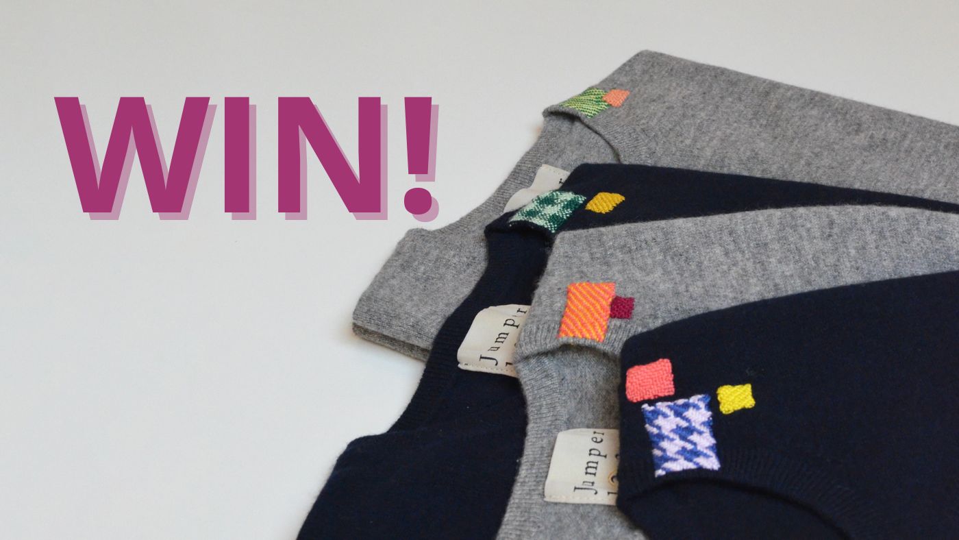 WIN! 1 of 4 Limited Edition Darned Jumpers
