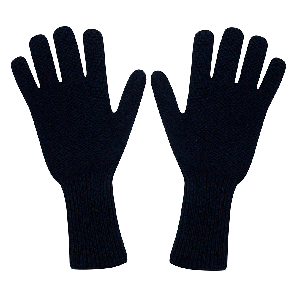 Jumper1234 navy cashmere gloves