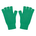 Jumper1234 Cashmere Fingerless Gloves in Bright Green