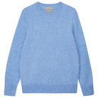 Jumper1234 Cashmere Brushed Crew in Blue Marl