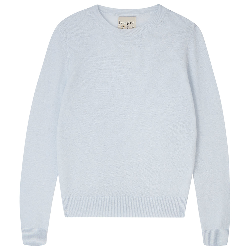 Pale blue sale cashmere jumper