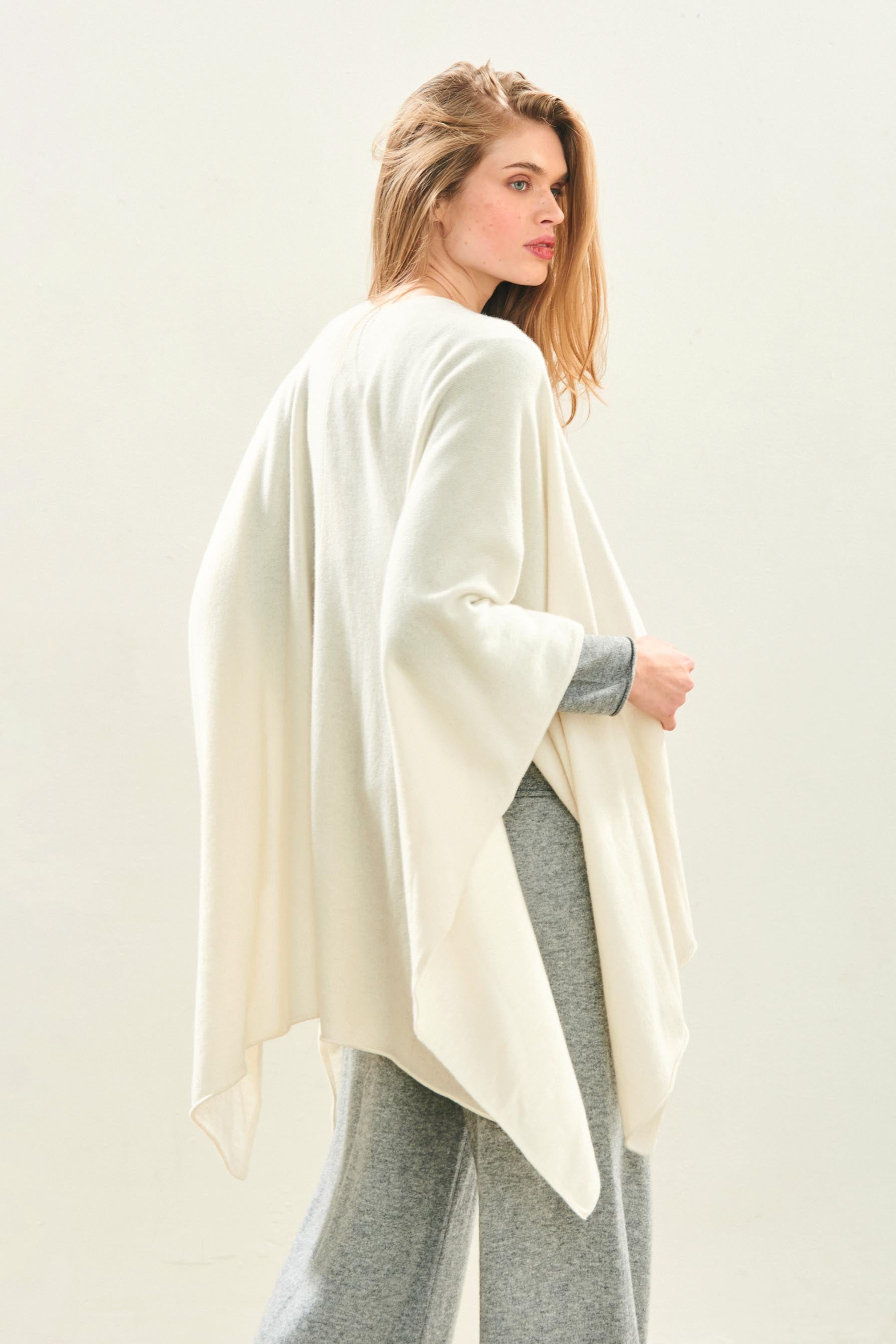 Cream wrap jumper hotsell