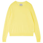Jumper1234  Lemon cashmere crew neck with 'distressed' ribs. 